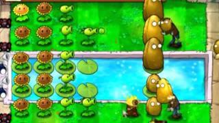 Plants Vs. Zombies - ZomBotany 2  (8 plants only, no upgrades) (audio commentary)