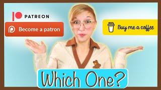 BUY ME A COFFEE VS PATREON~ WHICH ONE IS BEST FOR YOU? Referal Link