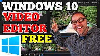 How to use Windows 10 Video Editor Software | Free