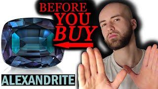 Before you buy Alexandrite gemstones / the gem expert