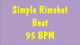 Drum Loops for Practice Rimshot with 95 bpm