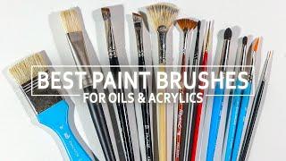 10 Best Brushes for Painting for Acrylics and Oils