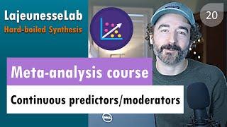 Lecture 20 - continuous predictors and meta-regression | Hard-Boiled Synthesis (Fall 2020)