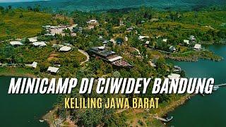 CAMPING MURAH DI BANDUNG - Minicamp Ecopark Curug Tilu Ciwidey Bandung. Trip Keliling Jawa Barat