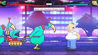 Mugen : Marvin The Martian X Vs Homer J.Simpson (Request)