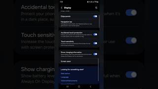 How to Enable Accidental Touch Protection in Samsung Galaxy S24 Ultra #shorts #s24ultra