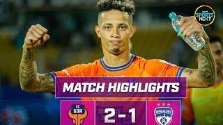 ISL 2023-24: FC Goa vs Bengaluru FC | Match Highlights | Football | SportsNext