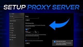 How To Change PROXY SERVER Settings In Google Chrome | Proxy Settings On Windows
