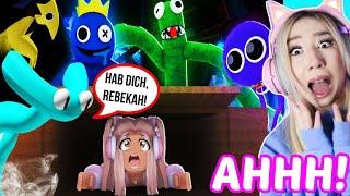 BEKI noob spielt neue RAINBOW FRIENDS chapter 2 roblox Full Game innerhalb 24 STUNDEN (Good Ending)