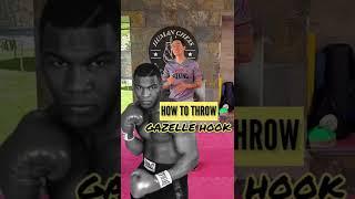 How to Throw the GAZELLE HOOK  #boxing #shorts