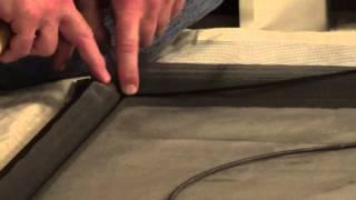 How to Rescreen a Screen Door - How To Re-screen - How To Screen