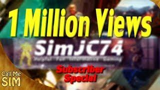 SimJC74 Hits 1 Million Views!