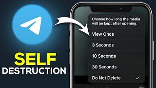 How To Send Self-Destructing Photo And Video On Telegram - Full Guide