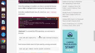 Download and Install Java 15 in Linux Ubuntu and MySQL via Terminal commands p1