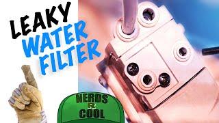 How to Fix Leaky Water Filter | RO System Quick Connect Fittings