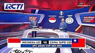 LIVE INDONESIA VS CHINA TAIPEI - KUALIFIKASI PIALA ASIA U23 2023