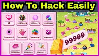 Candy Crush Saga Hack || Unlimited Boosters and All levels Unlock