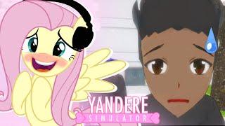 Fluttershy plays Yandere Simulator  | Nyaaa~ | Part 2