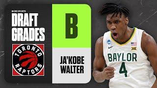 Ja'Kobe Walter Selected No. 19 Overall By Toronto Raptors I 2024 NBA Draft Grades I CBS Sports