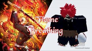 Flame Breathing Showcase | Project Slayers