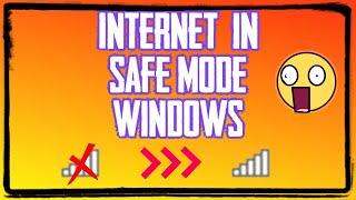 ||HOW TO USE INTERNET IN SAFE MODE WINDOWS||TUTORIALA||