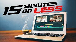 How to edit a professional sports video in 15 minutes