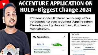 Accenture Application On HOLD Latest Update | BGV , Task Mail | Interview Results | Onboarding News