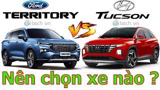 So sánh Ford Territory 2023 và Hyundai Tucson #territory #territory2023 #sosanhterritoryvatucson