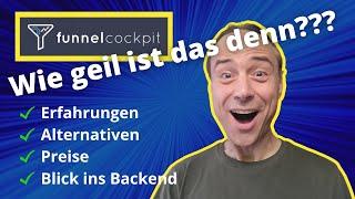 Funnelcockpit Erfahrungen | Preise, Alternativen, Mitgliederbereich, Landingpage, Blick ins Backend