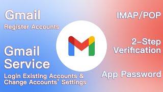 How to Get Massive Gmail Accounts with One-Click | Two-step Verification, App Password,  IMAP/POP