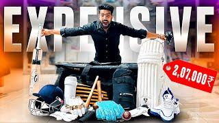 UNBOXING World’s First SG Most Expensive Cricket Kit | Worth ₹ 2,07,000