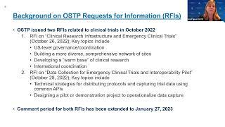 Optimizing Data Capture for Clinical Trials, An OSTP/ONC Listening Session