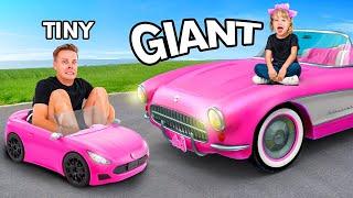 Extreme GIANT vs TINY FOR 24 Hours!