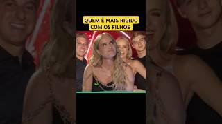 QUEM É MAIS RIGIDO COM OS FILHOS? ANGELICA OU LUCIANO? #angelica #lucianohuck #blogueirinha