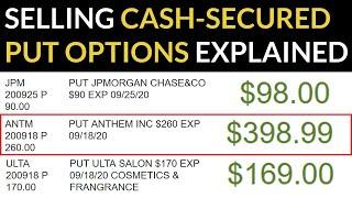 Selling Cash Secured Put Options: A Lower-Risk Option Strategy for Long Term Investors