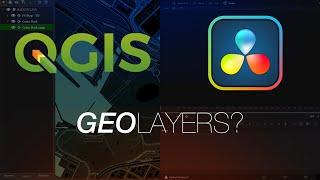 QGIS to Davinci Resolve -  Map Animation Workflow