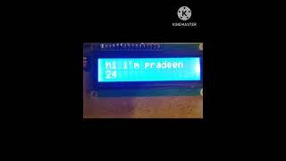 Lcd screen #arduinopradeen #arduino #lcdscreen