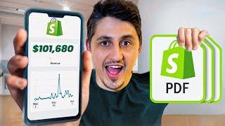 $1M selling digital products on Shopify as a beginner (complete course)