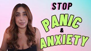 Therapist Tips to Stop Panic Attacks & Anxiety Attacks #mentalhealth #anxiety #panic #panicattack