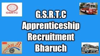 GSRTC bharuch Apprentice recruitment