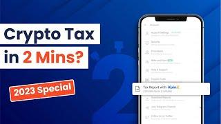 Simplified Crypto Tax Reporting in 2 Minutes | CoinDCX & Koinx Tutorial