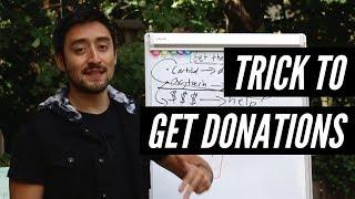 A Powerful Trick to Get People to Donate Money