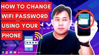 HOW TO CHANGE WIFI PASSWORD USING YOUR PHONE (UPDATED 2022)