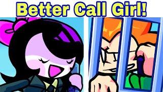 Friday Night Funkin’ Better Call Girl! | Pico In Jail| TroubleMaker (FNF Mod)