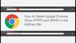 How to Make Chrome Show Full URLs in the Address Bar