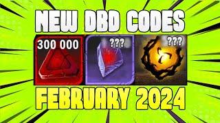 NEW CODES DBD (February 2024) Dead by Daylight Redeem Codes Promo Free Bloodpoints New Codes