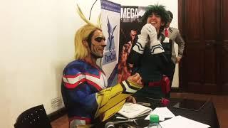 When Deku meets All Might in Real Life by Leon Chiro