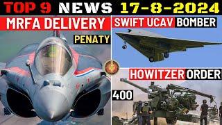 Indian Defence Updates : 114 MRFA Guaranteed Delivery,SWIFT Mini UCAV Bomber,400 Howtizers Order