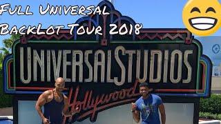 FULL BACKLOT TOUR 2018!!! Universal Studios Hollywood