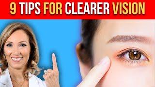 9 Tips for CLEARER Vision️| Dr. Janine